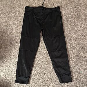 Spyder Sweatpants‎ Mens X-Large Black Polyester Fleece Lined Zip Pockets Active